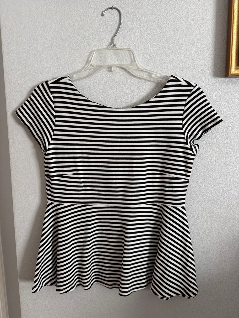 Zara Peplum Top